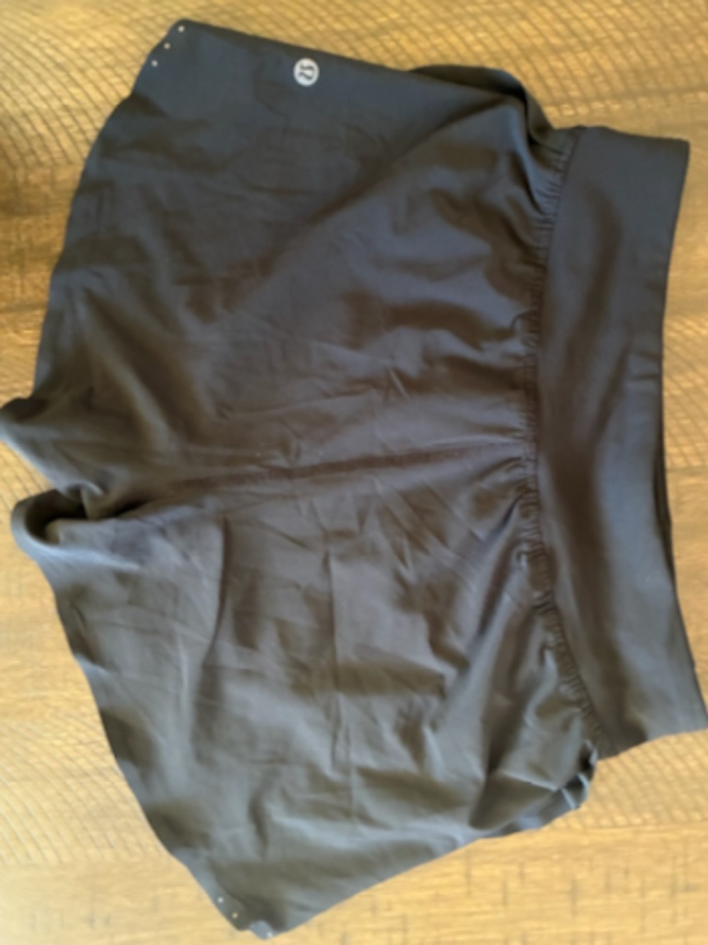 Lululemon Speed Shorts 2.5 Black Reflective Dots Size 4 Running